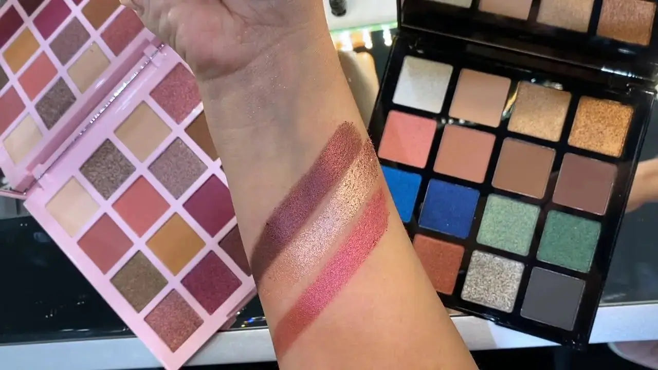 L.A.GIRL Pro Eyeshadow Palette featuring a variety of colorful shades in a sleek compact for versatile eye makeup looks.