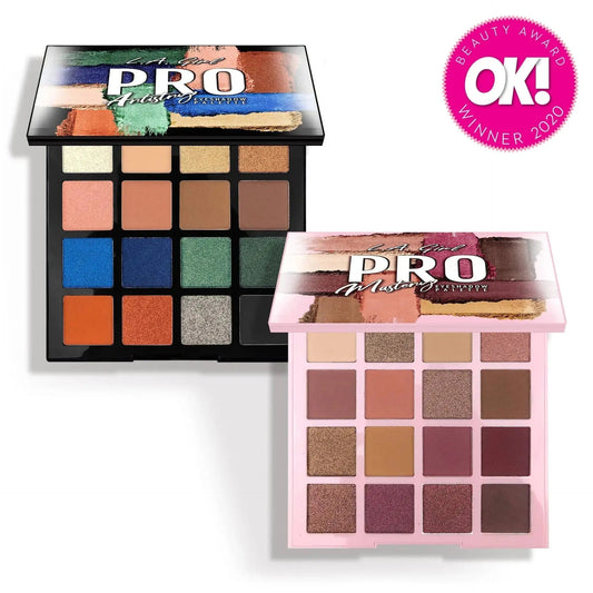 L.A.GIRL Pro Eyeshadow Palette featuring a variety of vibrant and neutral shades in a sleek compact for versatile eye makeup.