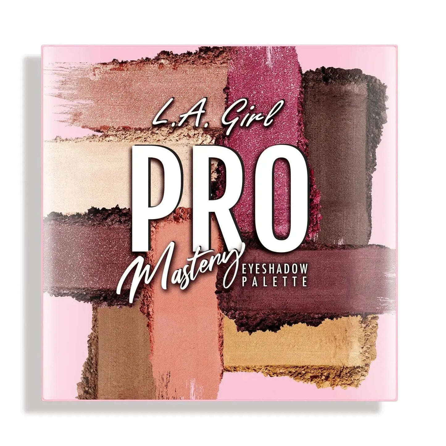 L.A.GIRL Pro Eyeshadow Palette with a variety of vibrant and neutral shades in a sleek compact for versatile eye makeup looks.