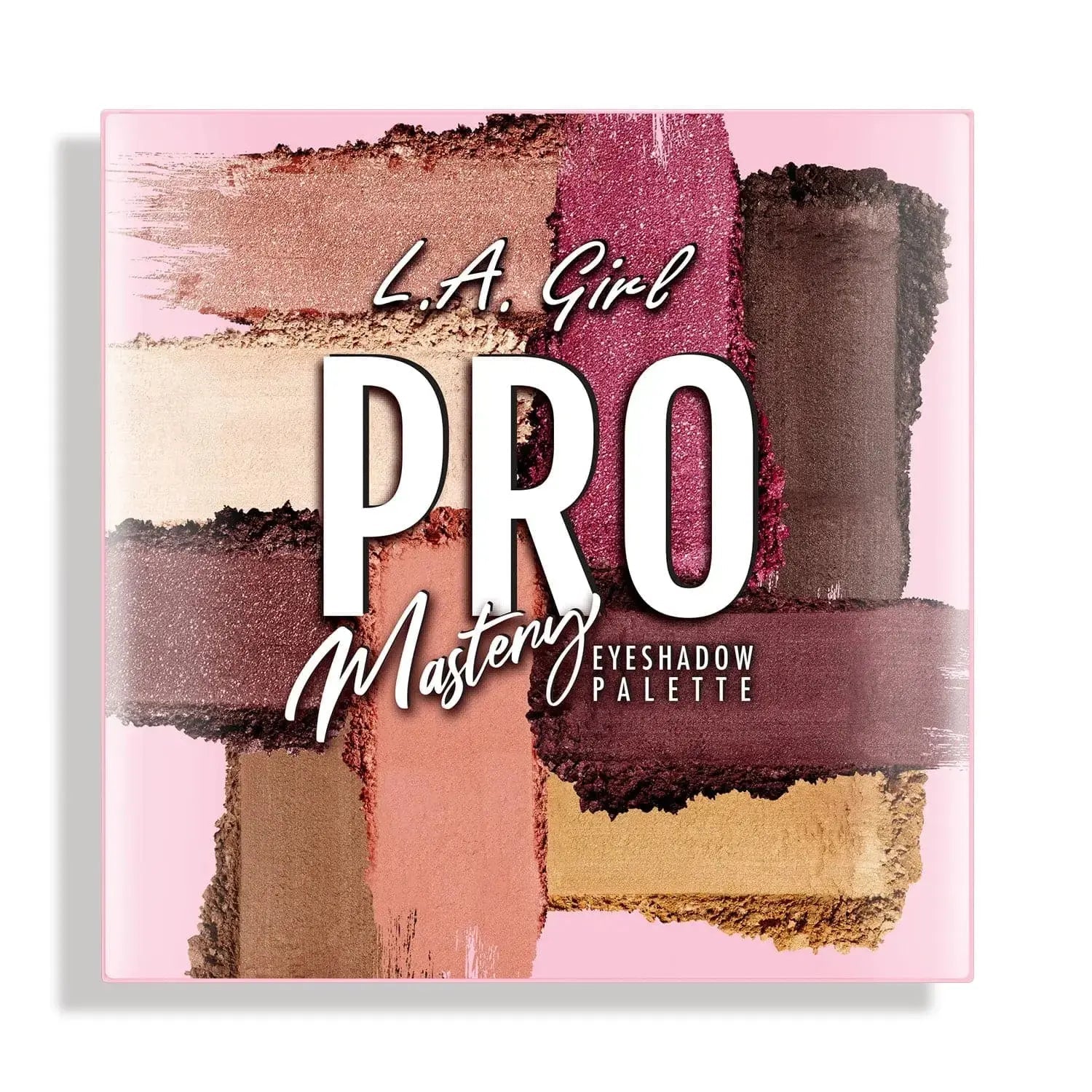 L.A.GIRL Pro Eyeshadow Palette with a variety of vibrant and neutral shades in a sleek compact for versatile eye makeup looks.