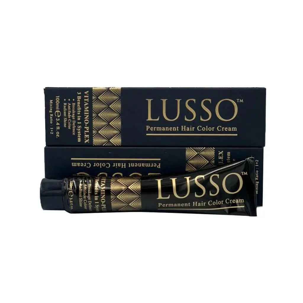 Lusso Permanent Hair Color Cream 100 ML #7.331 Lime Blond