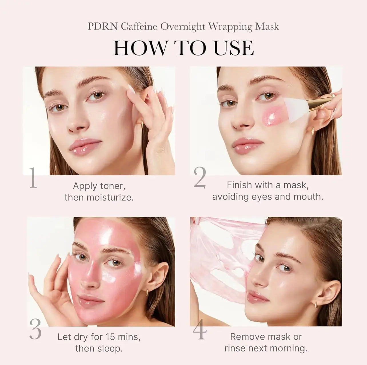 MEDICUBE PDRN Pink Caffeine Night Wrapping Mask 75 ml Medicube JOLIE'S