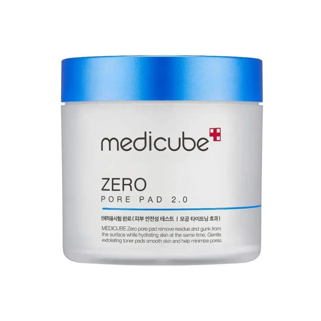 Medicube Zero Pore Pads 2.0 toner pads with 70 pieces for deep pore cleansing and exfoliation.
