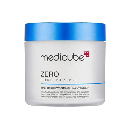 Medicube Zero Pore Pads 2.0 toner pads with 70 pieces for deep pore cleansing and exfoliation.