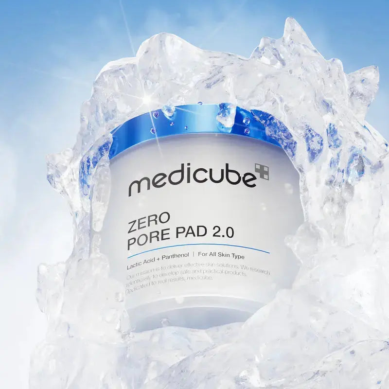 Medicube Zero Pore Pads 2.0 toner pads, 70 pcs, for pore cleansing and exfoliation, designed for smooth, clear skin.