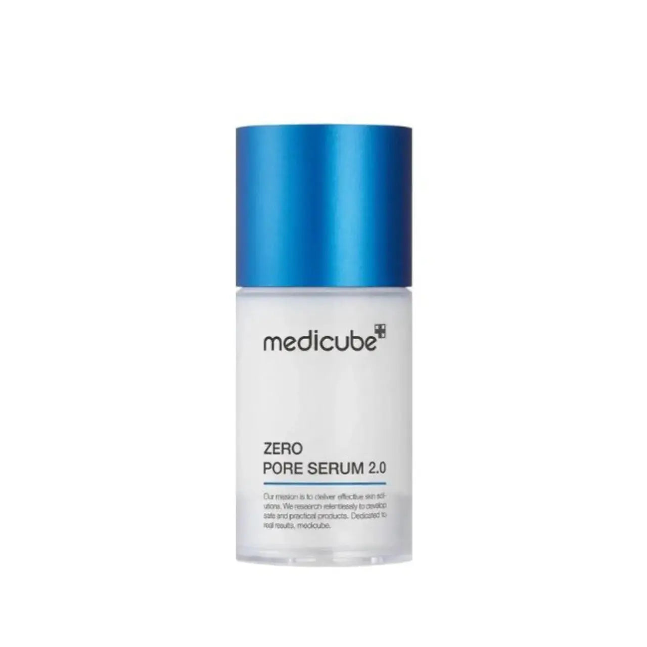 Medicube Zero Pore Serum 37ml bottle shown, a skincare serum designed to minimize pores and improve skin texture.