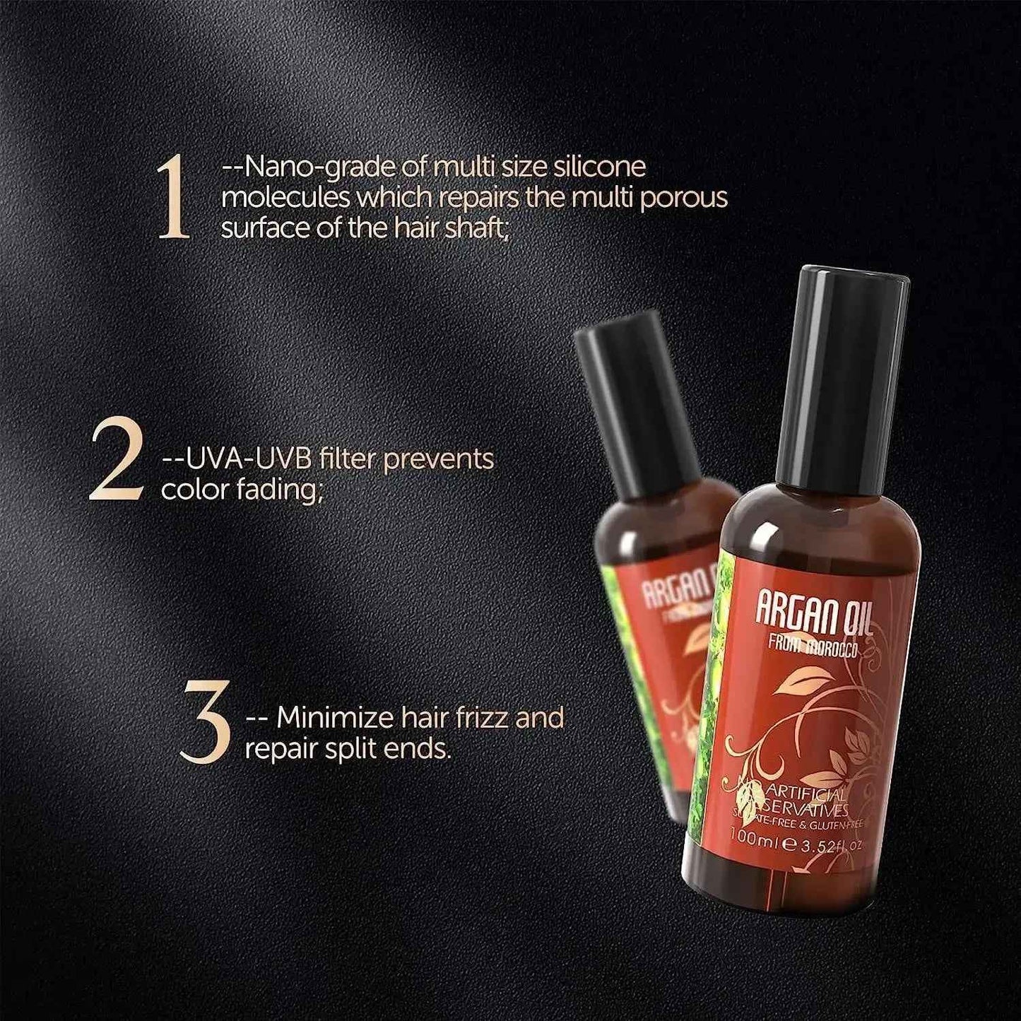 NUSPA Argan Oil Hair Treatment Serum