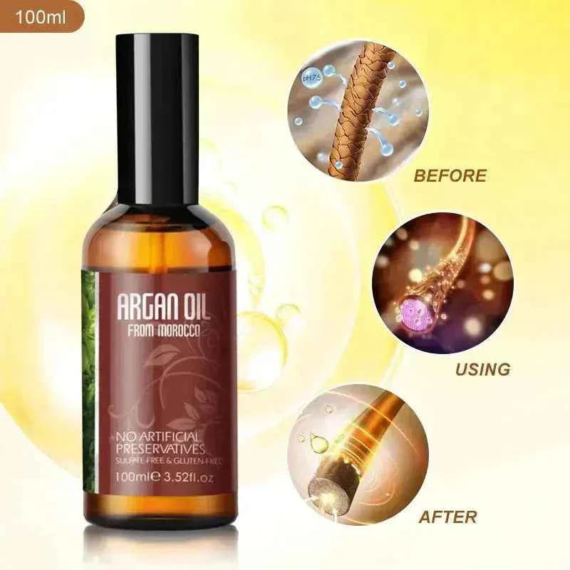 NUSPA Argan Oil Hair Treatment Serum