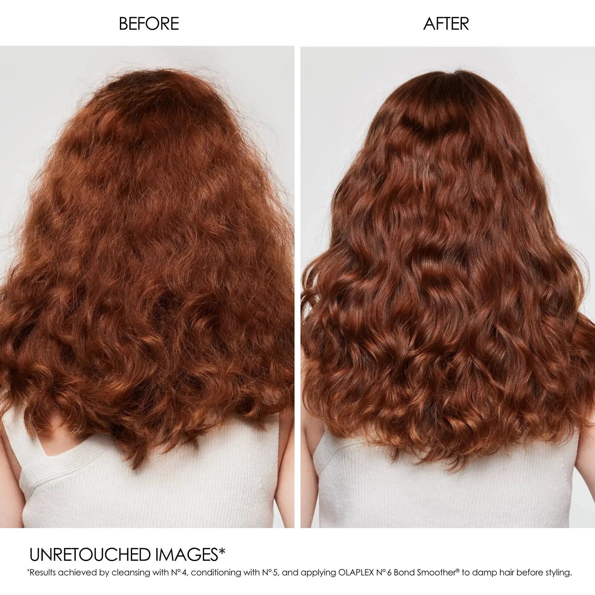 OLAPLEX Nº.6 Bond Smoother 150 ml bottle, styling treatment for frizz and flyaways, in sleek packaging.