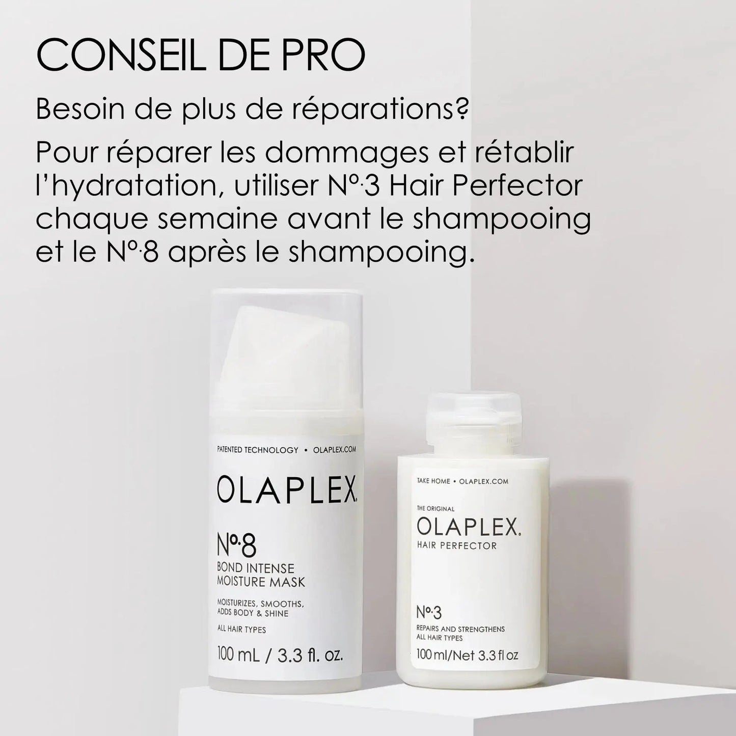 OLAPLEX Nº.8 Bond Intense Moisture Mask in 150ml jar, nourishing hair treatment by OLAPLEX with a sleek container.