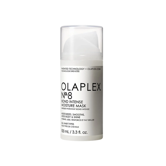 OLAPLEX Nº.8 Bond Intense Moisture Mask in 150ml jar, conditioner for damaged hair, with nourishing and hydrating formula.