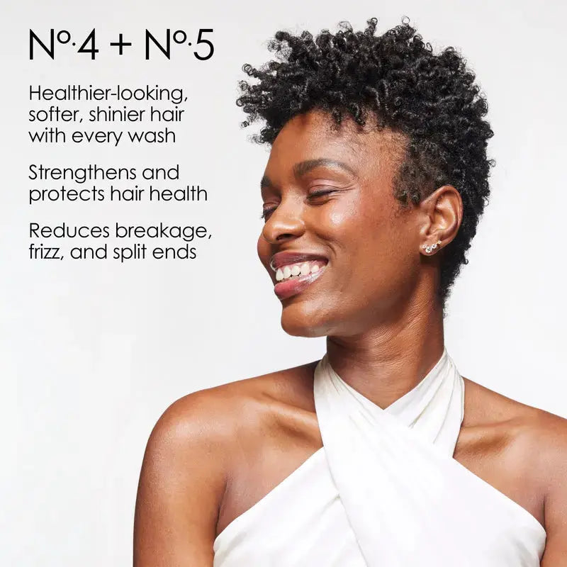 OLAPLEX No. 5 Bond Maintenance Conditioner 250ml bottle, creamy hair conditioner for damaged and color-treated hair.