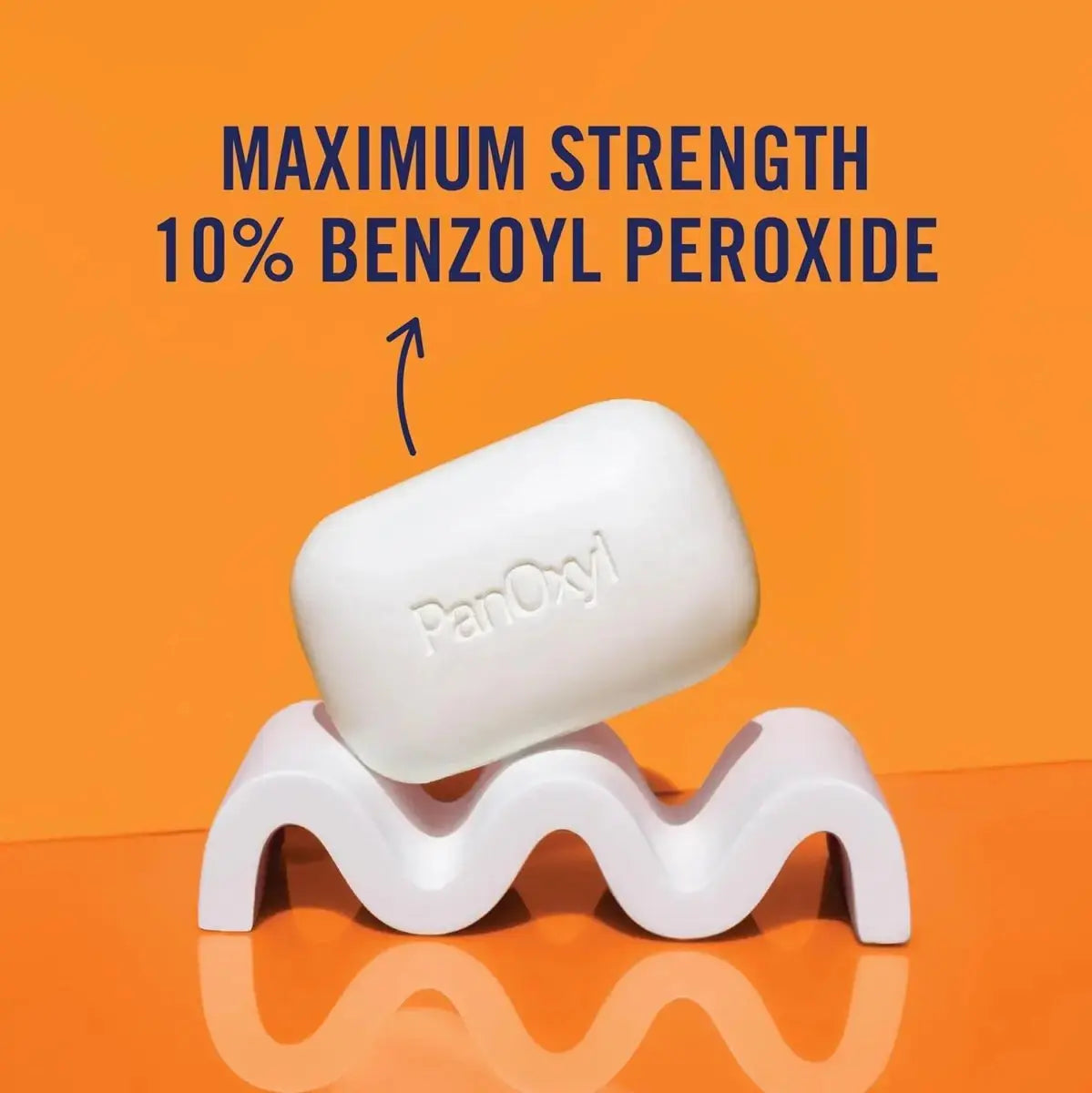 Panoxyl Acne Treatment Bar 113g, treatment bar with medicated formula for acne-prone skin, featuring a white soap bar with packaging.