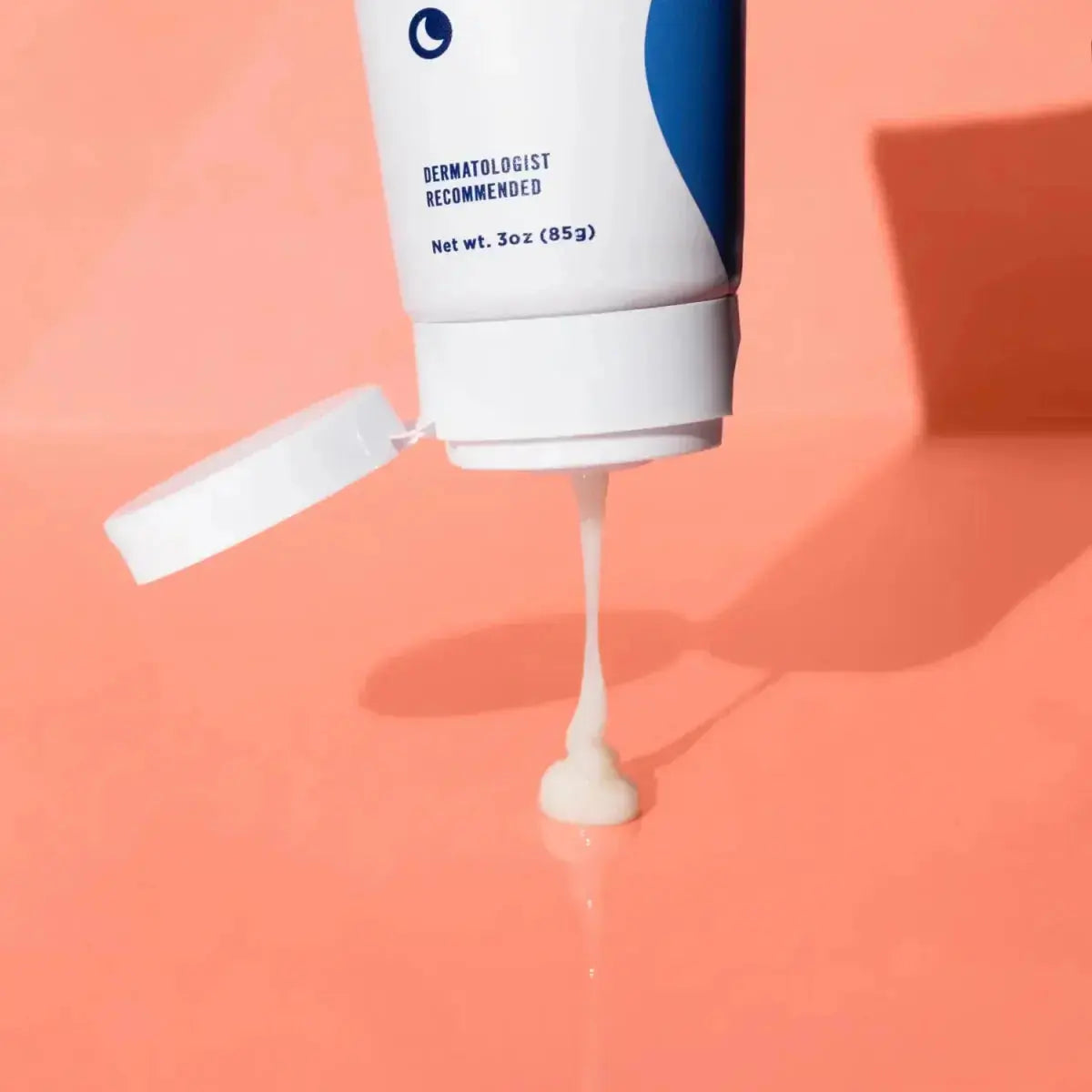 Panoxyl Balancing Repair Moisturizer 85g in a white jar, showing the product label and creamy texture for skin hydration and repair