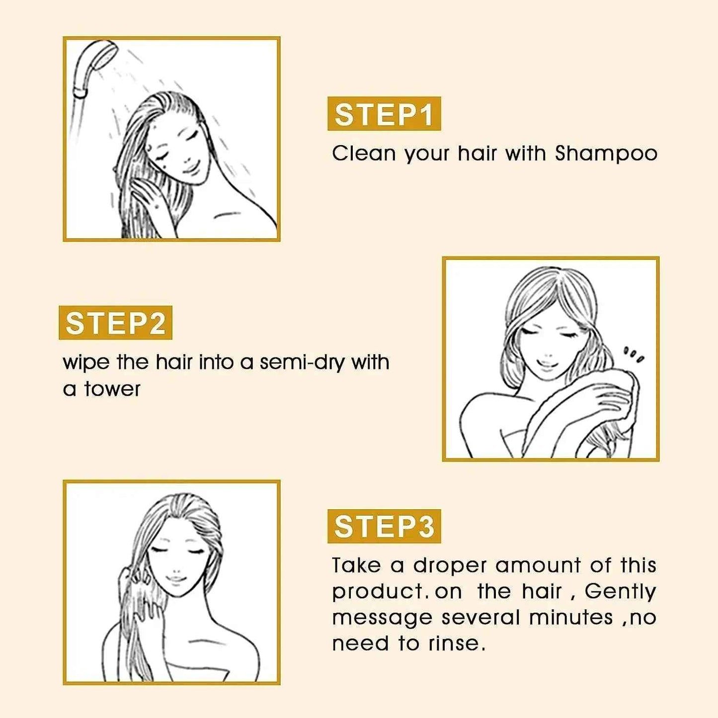POSA 30 Seconds Rescue Smooth Hair Serum, Intense Moisture Argan Hair Oil for Dry Damaged, Silk Hair Oil,Hydrating Nature Keratin Infused for Curly Hair,Frizzy Daily Deep Moisturizing Hair Treatment Oil