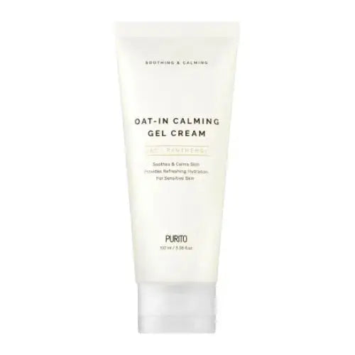 Purito Oat-in Calming Gel Cream 100ml jar, soothing skincare product with oat extract from PURITO SEOUL.