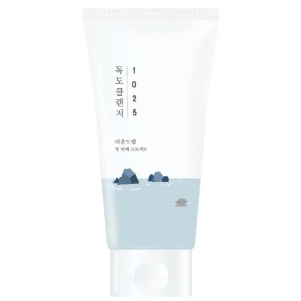 Round Lab DOKDO 1025 Cleanser in 150ml bottle, gentle facial cleanser with natural ingredients from Korean skincare.