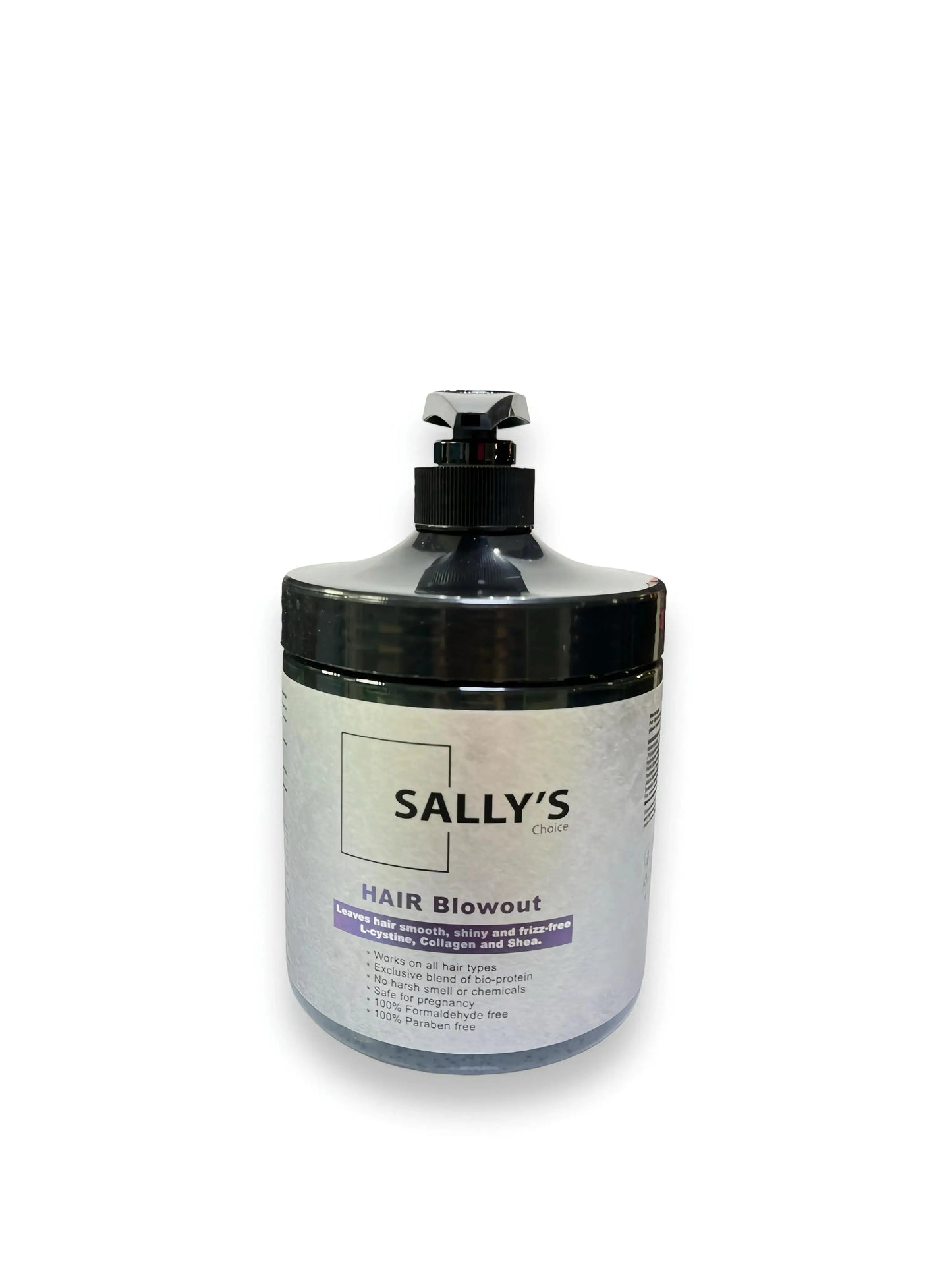 Sally's Choice Bio Protein Natural Hair Therapy Anti-Frizz 6-piece set with shampoo and conditioner for frizz control and hair care.