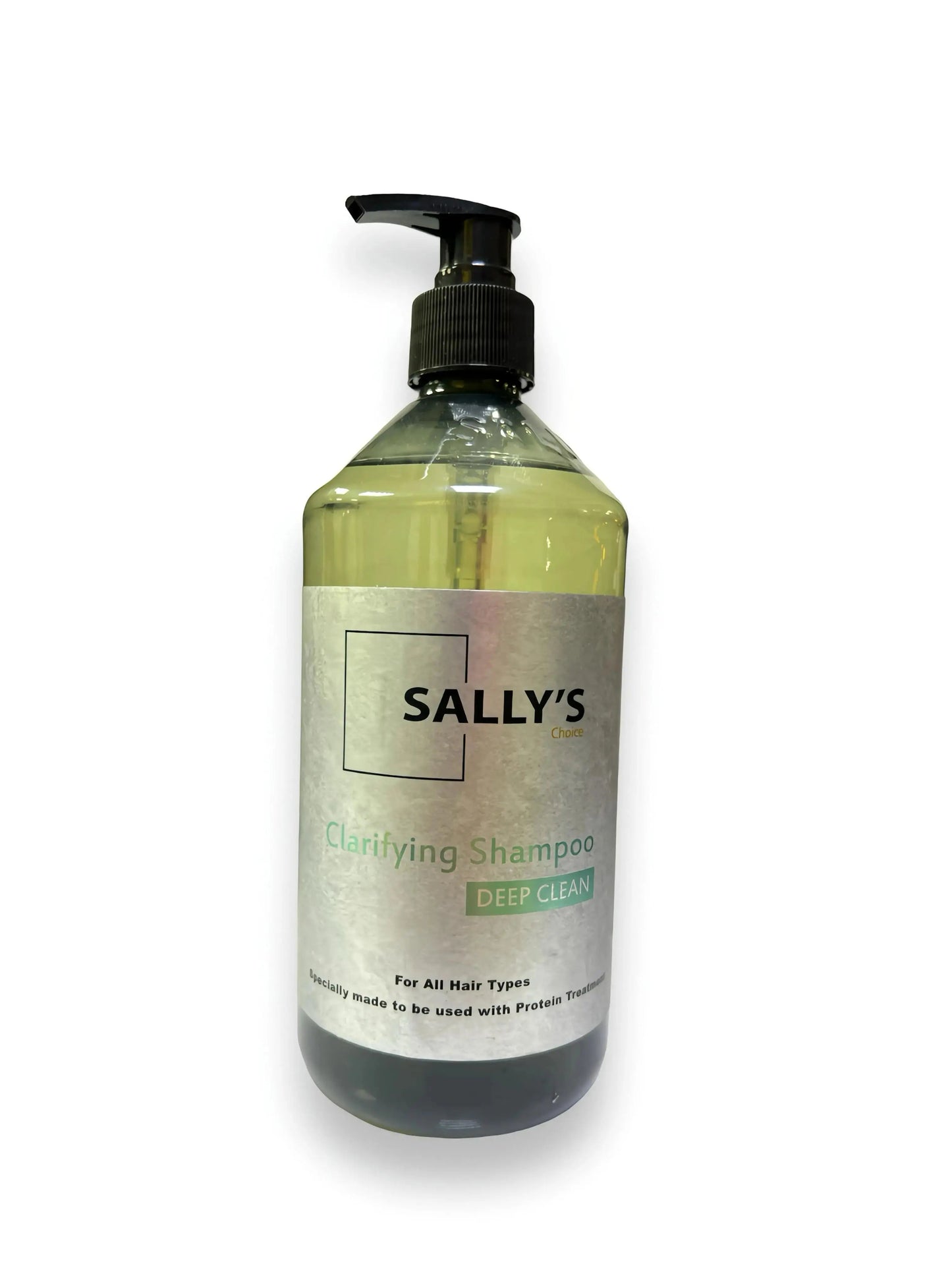 Sally's Choice Bio Protein Natural Hair Therapy Anti-Frizz 6-piece set including shampoo and conditioner for hair straightening and smoothing.