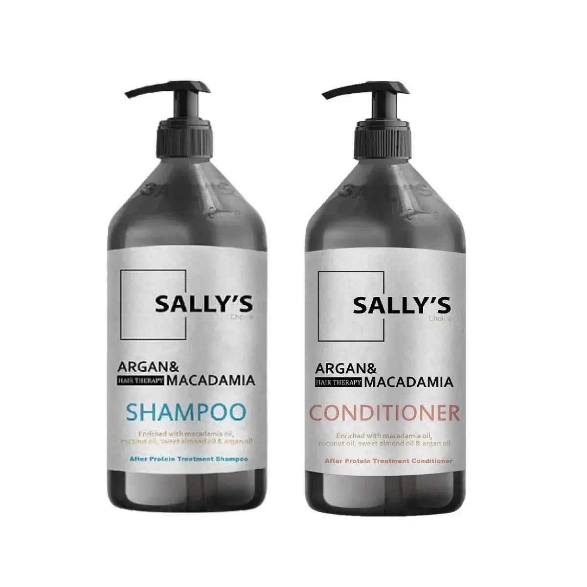 Sally's Choice Bio Protein Natural Hair Therapy Anti Frizz 6 Pcs Set
