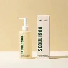SEOUL 1988 Pine Cica Cleansing Oil with Probiotics, 200ml, a gentle oil cleanser for nourishing and refreshing skin.