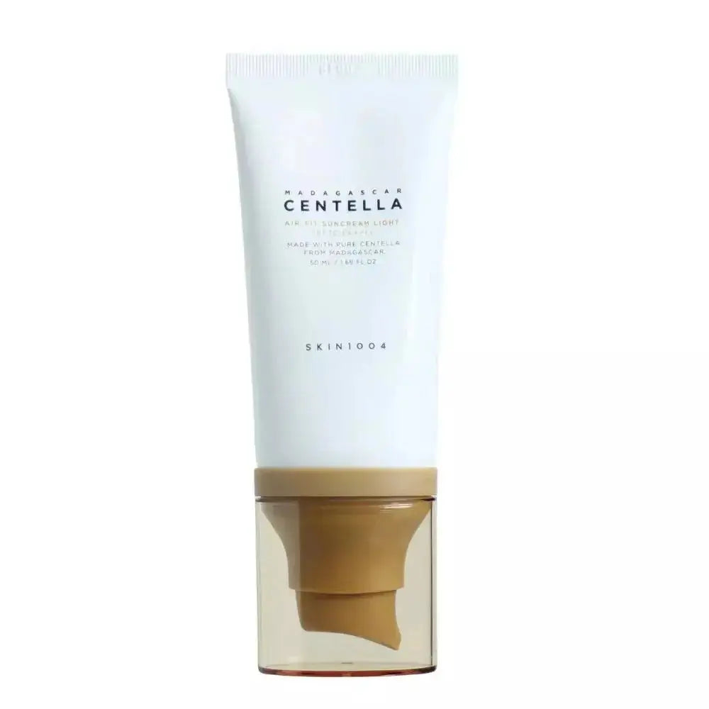 SKIN1004 Madagascar Centella Air-Fit Suncream Light SPF30 50ml, lightweight sun protection with centella extract in a tube