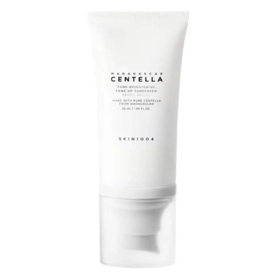 SKIN1004 Madagascar Centella Tone Brightening Sunscreen 50ml, soothing skincare with SPF protection and brightening benefits