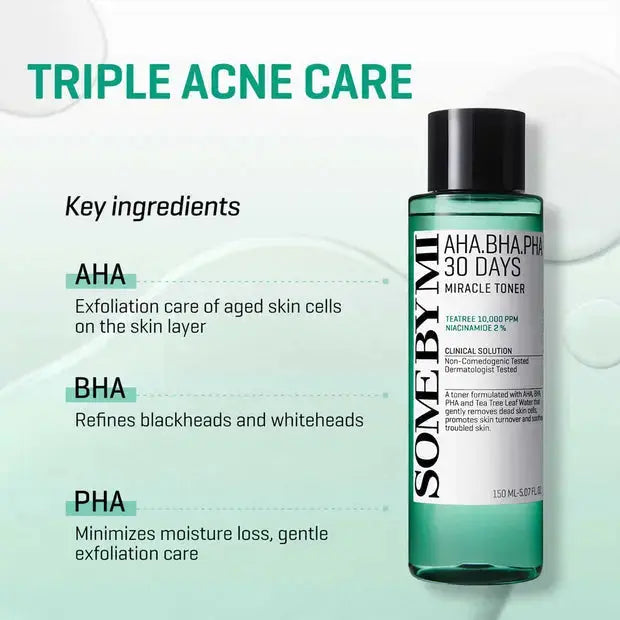 DOKAN SOME BY MI AHA BHA PHA 30 Days Miracle Toner 150 ml SOME BY MI
