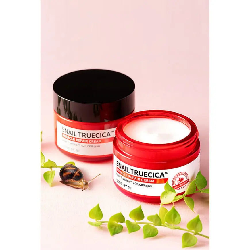 SOME BY MI Snail Truecica Scar Healing Kit with skincare products for scar recovery and skin regeneration.