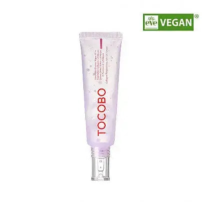 TOCOBO Collagen Brightening Eye Gel Cream in 30 ml jar, showcasing smooth, hydrating eye treatment with brightening properties.